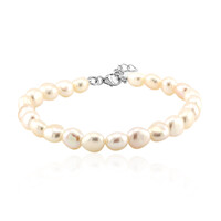 Freshwater pearl Silver Bracelet (TPC)