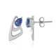 Nepal Kyanite Silver Earrings