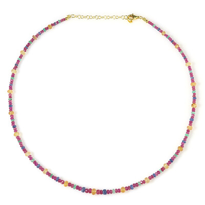 Madagascar Ruby Silver Necklace