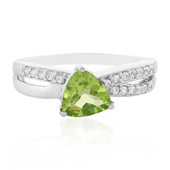 Peridot Silver Ring