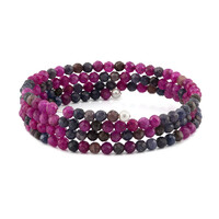 Ruby Steel Bangle (Riya)
