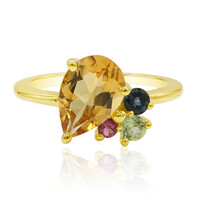 Citrine Silver Ring