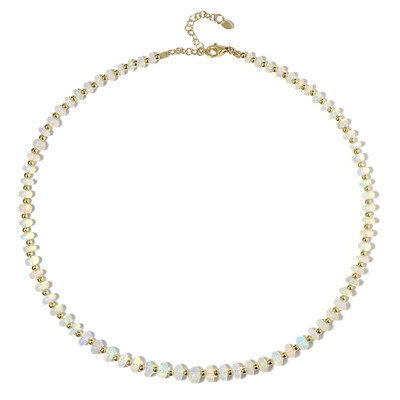 Welo Opal Silver Necklace
