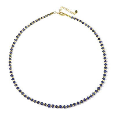 Blue Sapphire Silver Necklace