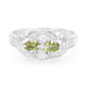 Cuprian Tourmaline Silver Ring