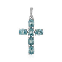 Ratanakiri Zircon Silver Pendant