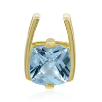 9K Sky Blue Topaz Gold Pendant (Adela Gold)