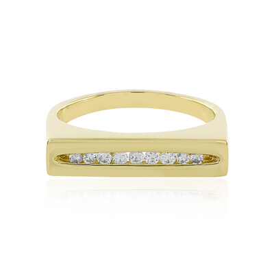 9K SI2 (H) Diamond Gold Ring (de Melo)