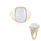 9K AAA Welo Opal Gold Ring (de Melo)