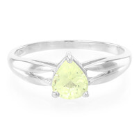 Brazilian Chrysoberyl Silver Ring