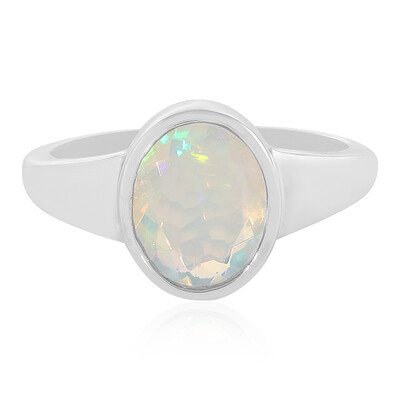 Welo Opal Silver Ring