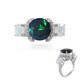 Mezezo Opal Silver Ring