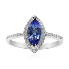14K AAA Tanzanite Gold Ring (CIRARI)