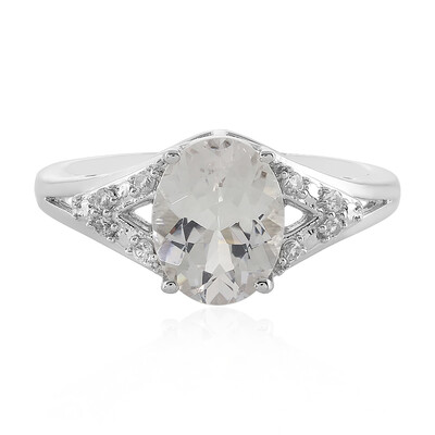 Danburite Silver Ring