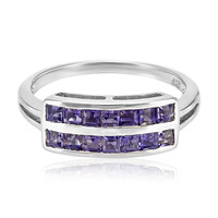Ceylon Iolite Silver Ring