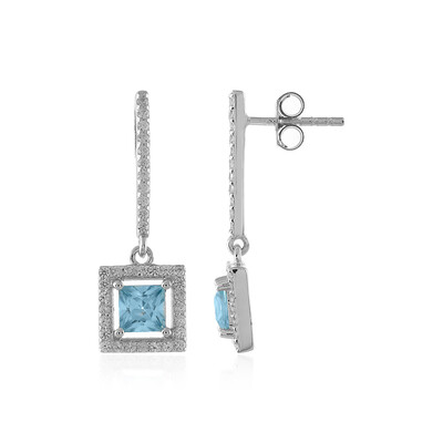 Ratanakiri Zircon Silver Earrings