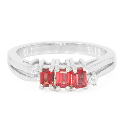 Malawi Ruby Silver Ring