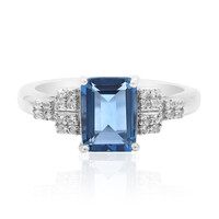 Colour Change Fluorite Silver Ring
