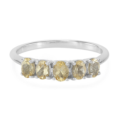 Imperial Topaz Silver Ring