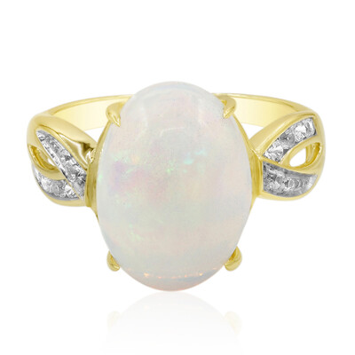 9K Welo Opal Gold Ring (Adela Gold)