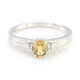 Cuprian Tourmaline Silver Ring