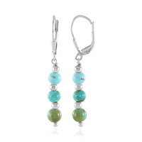 Turquoise Silver Earrings