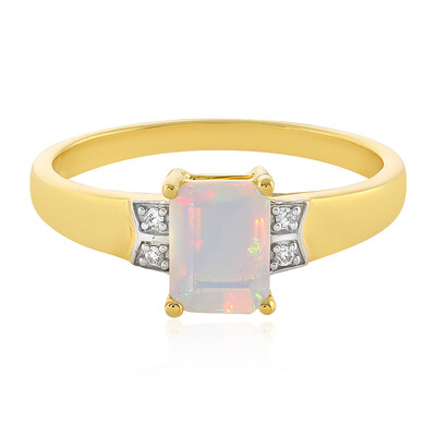 Welo Opal Silver Ring