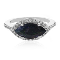 Mezezo Opal Silver Ring