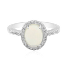 Welo Opal Silver Ring