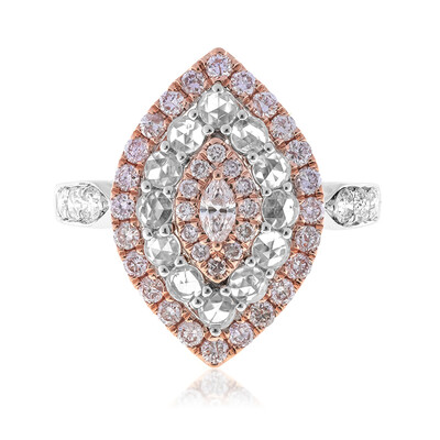 18K I1 Pink Diamond Gold Ring (CIRARI)