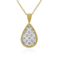I3 (I) Diamond Silver Necklace