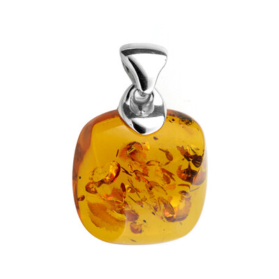 Baltic Amber Silver Pendant (dagen)