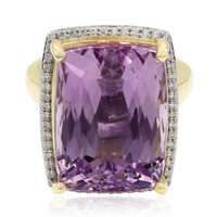 9K Patroke Kunzite Gold Ring
