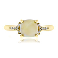 10K AAA Welo Opal Gold Ring