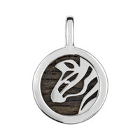 Black Oak Silver Pendant