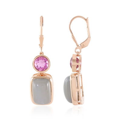 Silver Moonstone Silver Earrings (KM by Juwelo)