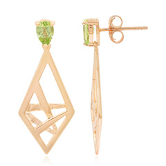 Peridot Silver Earrings