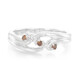 Fancy Diamond Silver Ring