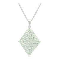 Paraiba Tourmaline Silver Necklace
