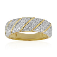 I3 (I) Diamond Silver Ring
