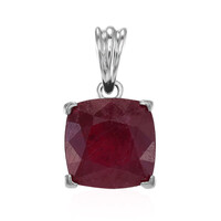 Madagascar Ruby Silver Pendant