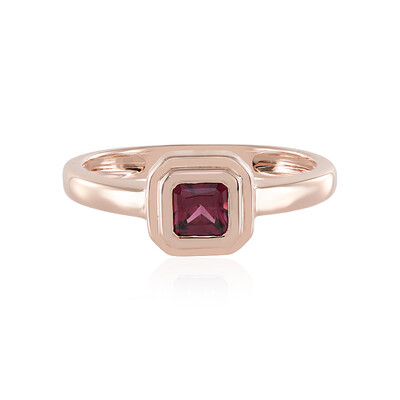 Rhodolite Silver Ring