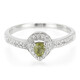 Cuprian Tourmaline Silver Ring
