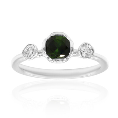 18K Green Tourmaline Gold Ring (CIRARI)