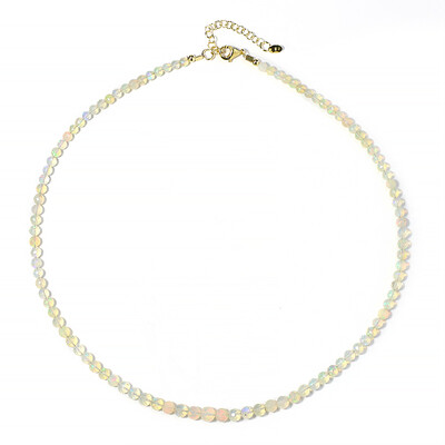 Welo Opal Silver Necklace