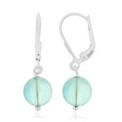 Fluorite Silver Earrings