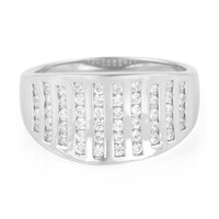 Zircon Silver Ring