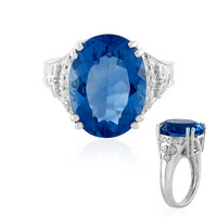 Colour Change Fluorite Silver Ring