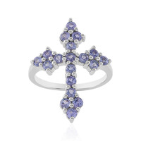 Tanzanite Silver Ring