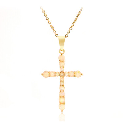 Welo Opal Silver Necklace